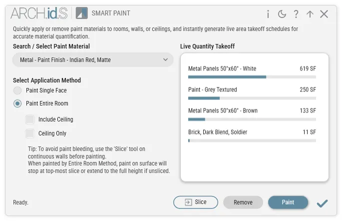 Smart Paint UI